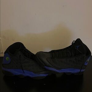Jordan Sneakers Black and Blue